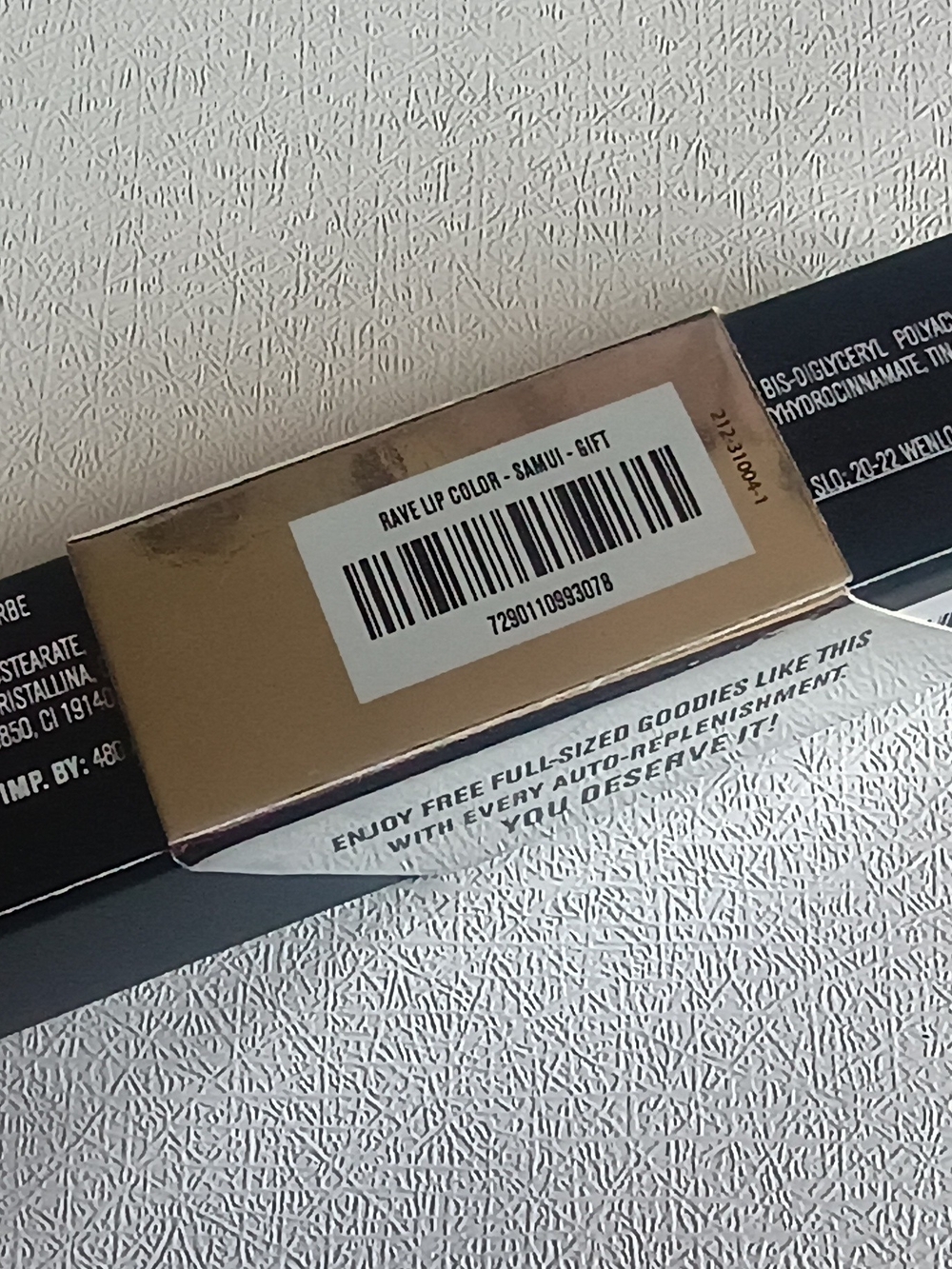 IL Makiage Rave Super Sheer Lip Color Rouge À Lèvres Rave Samui #454 New In Box - Picture 5 of 5